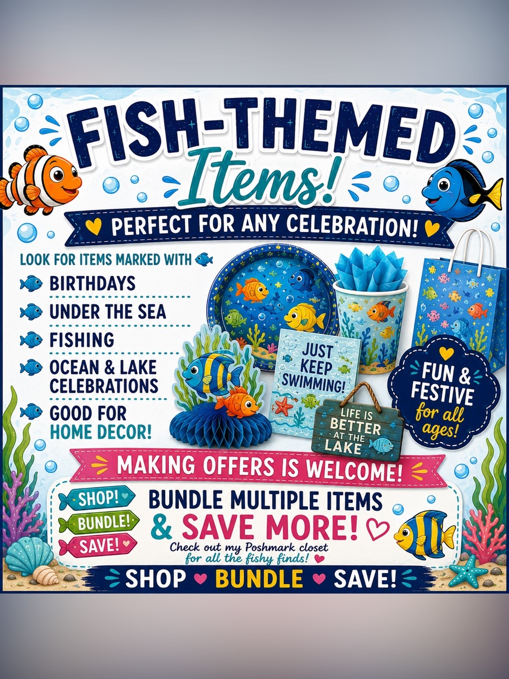 Fish-Themed Decorations